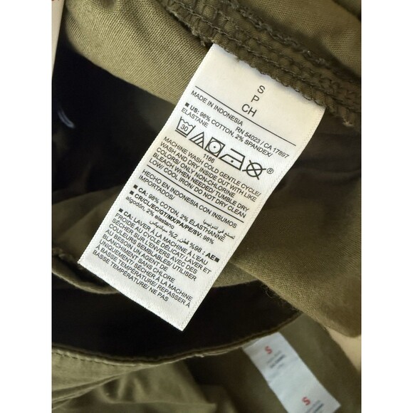 Old Navy High Rise OG Chino Womens Small Ankle Pants Green NWT - Picture 4 of 9